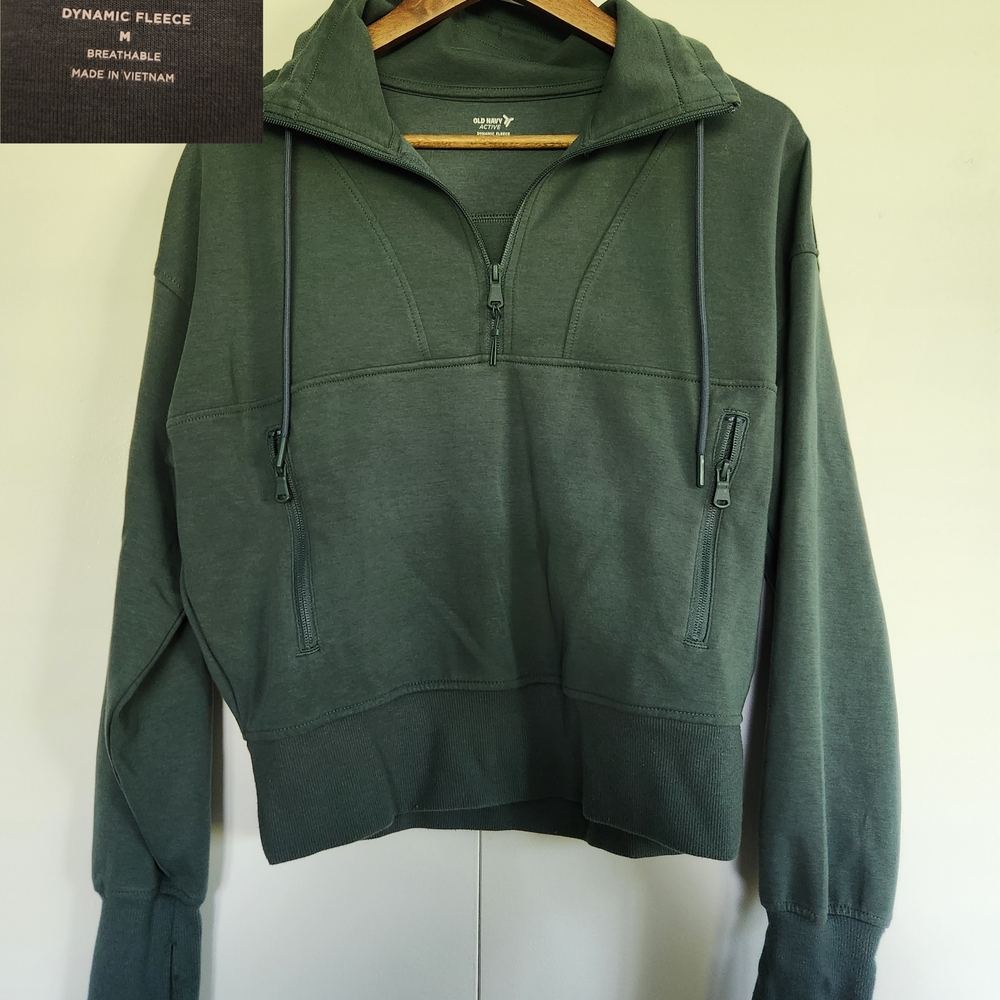 Old Navy Dynamic Fleece Hoodie - Green